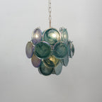 Aurora Lustre Multicolore Murano Disque Superposé Artistique - Neutralighting