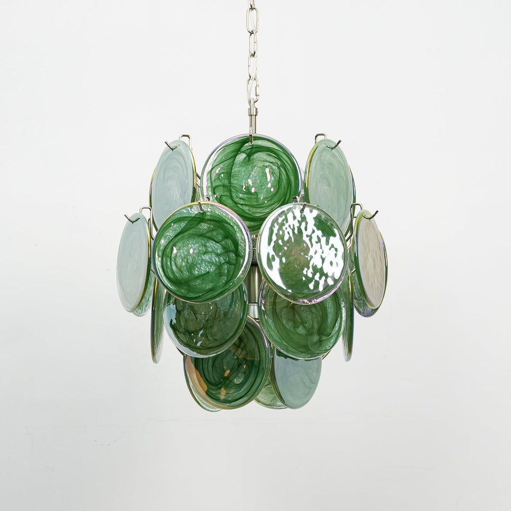 Aurora Lustre Multicolore Murano Disque Superposé Artistique - Neutralighting