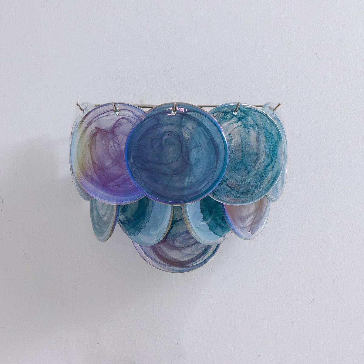 Aurora Applique Murale Disque Verre Murano Artistique - Neutralighting