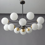 Catalos Lustre en Verre et Laiton de Qualité Supérieure Orb - Neutralighting