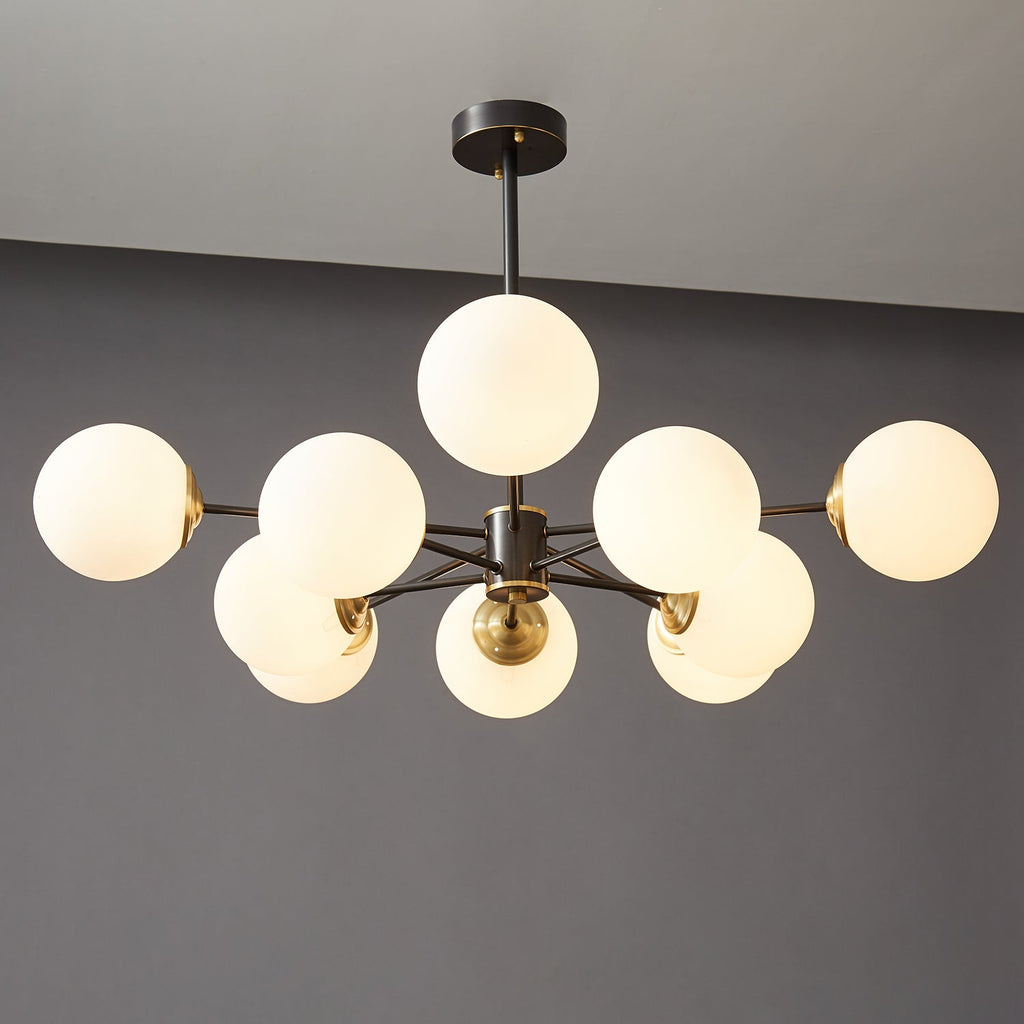 Catalos Lustre en Verre et Laiton de Qualité Supérieure Orb - Neutralighting