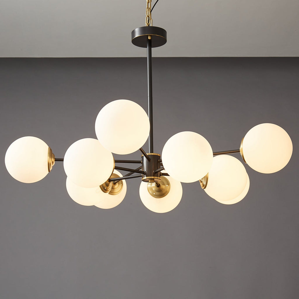 Catalos Lustre en Verre et Laiton de Qualité Supérieure Orb - Neutralighting