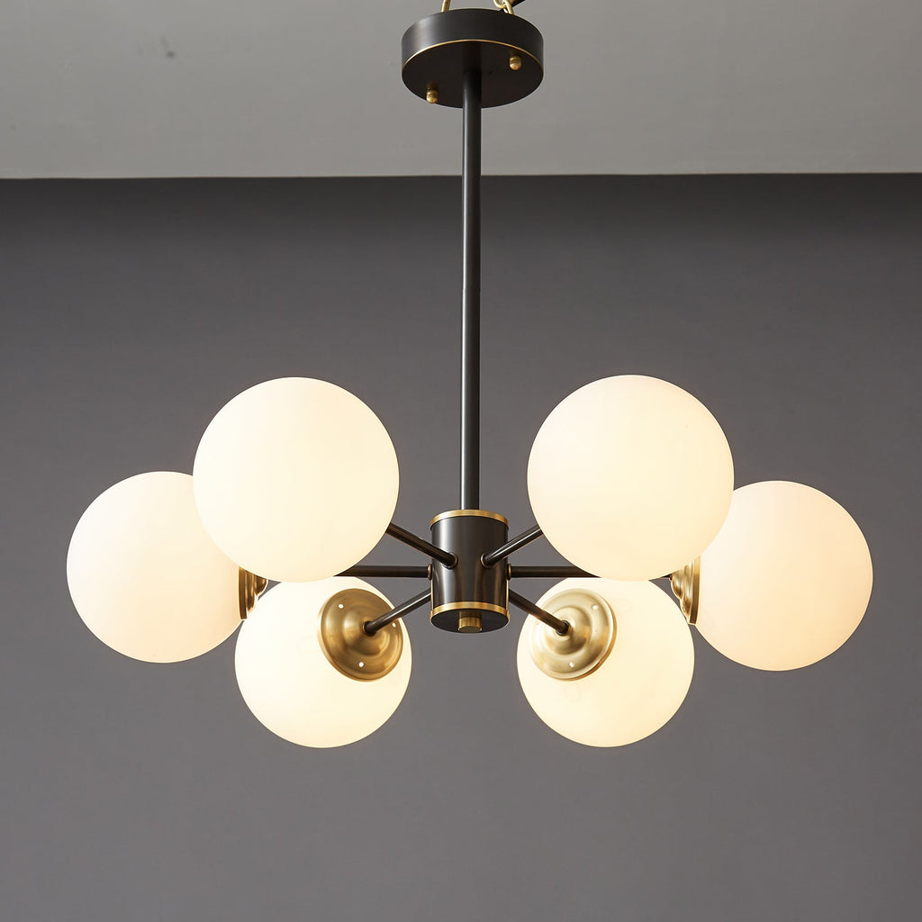 Catalos Lustre en Verre et Laiton de Qualité Supérieure Orb - Neutralighting