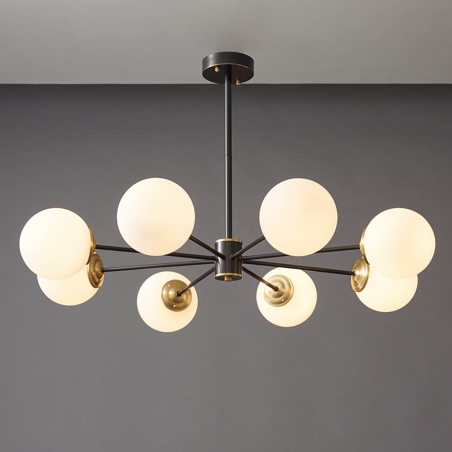 Catalos Lustre en Verre et Laiton de Qualité Supérieure Orb - Neutralighting