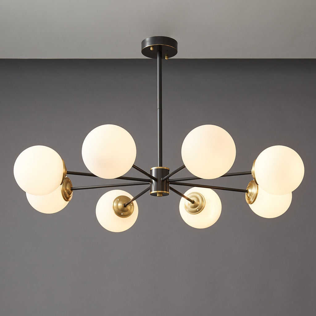 Catalos Lustre en Verre et Laiton de Qualité Supérieure Orb - Neutralighting