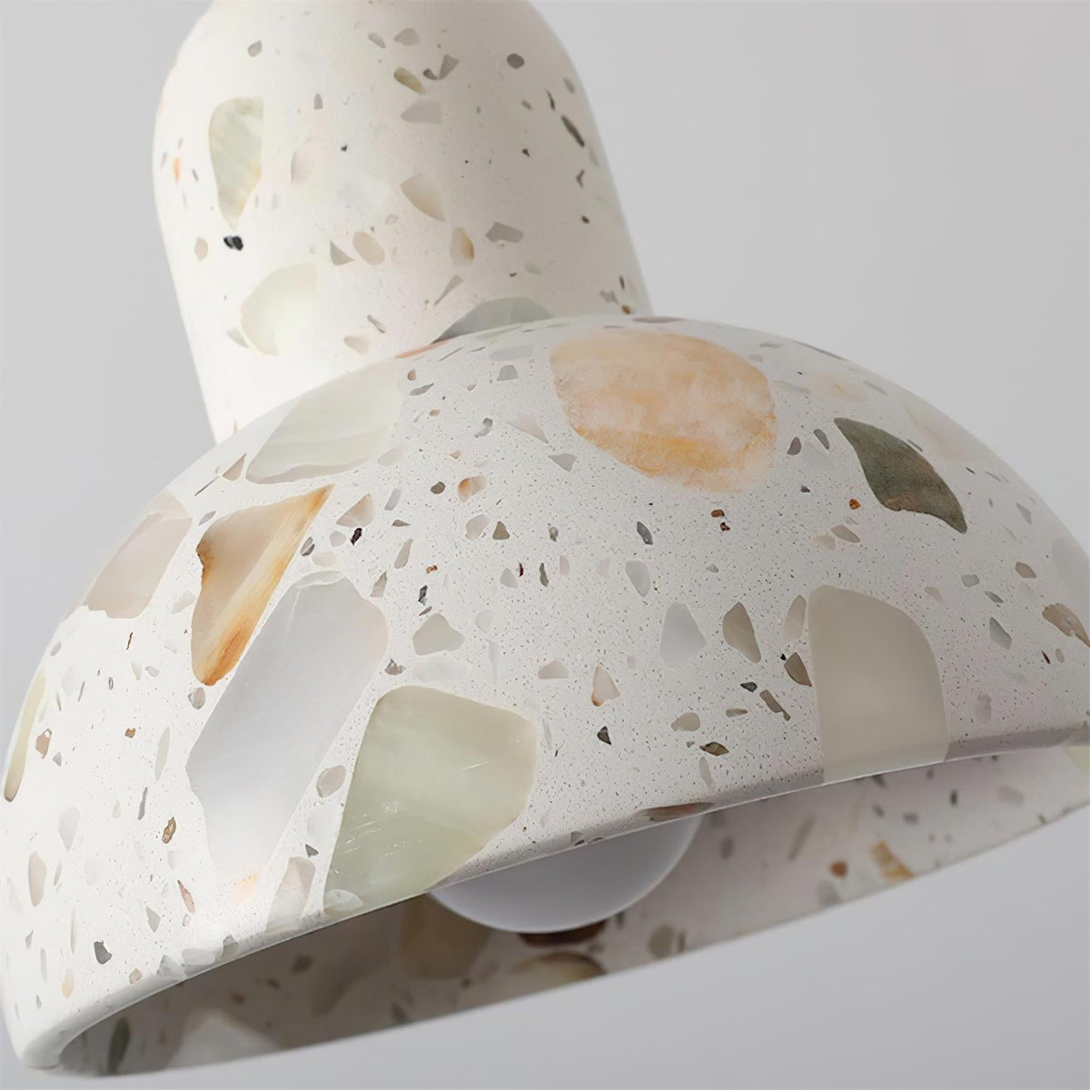 Lunette Suspension Terrazzo Sculptural Lumineuse - Neutralighting