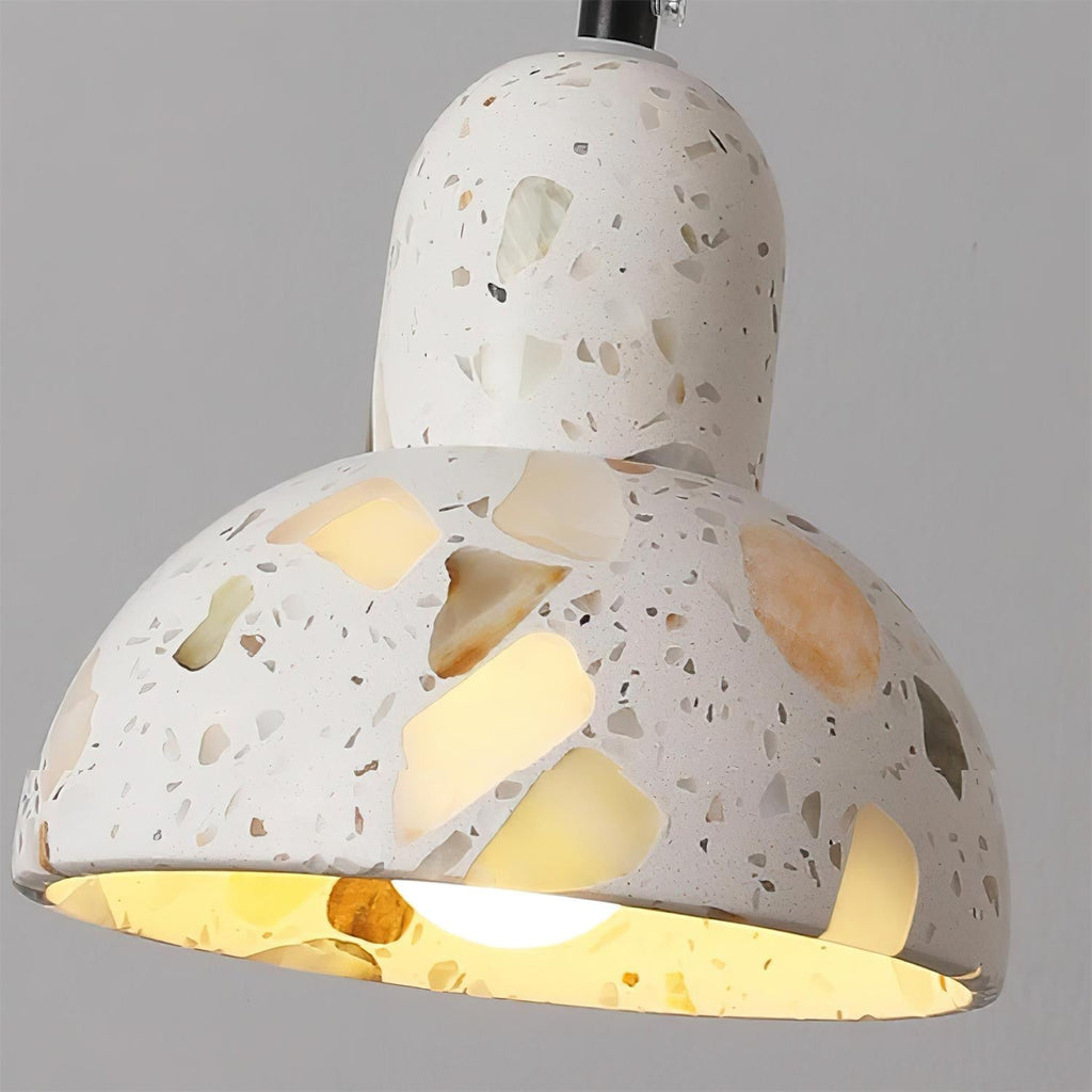 Lunette Suspension Terrazzo Sculptural Lumineuse - Neutralighting