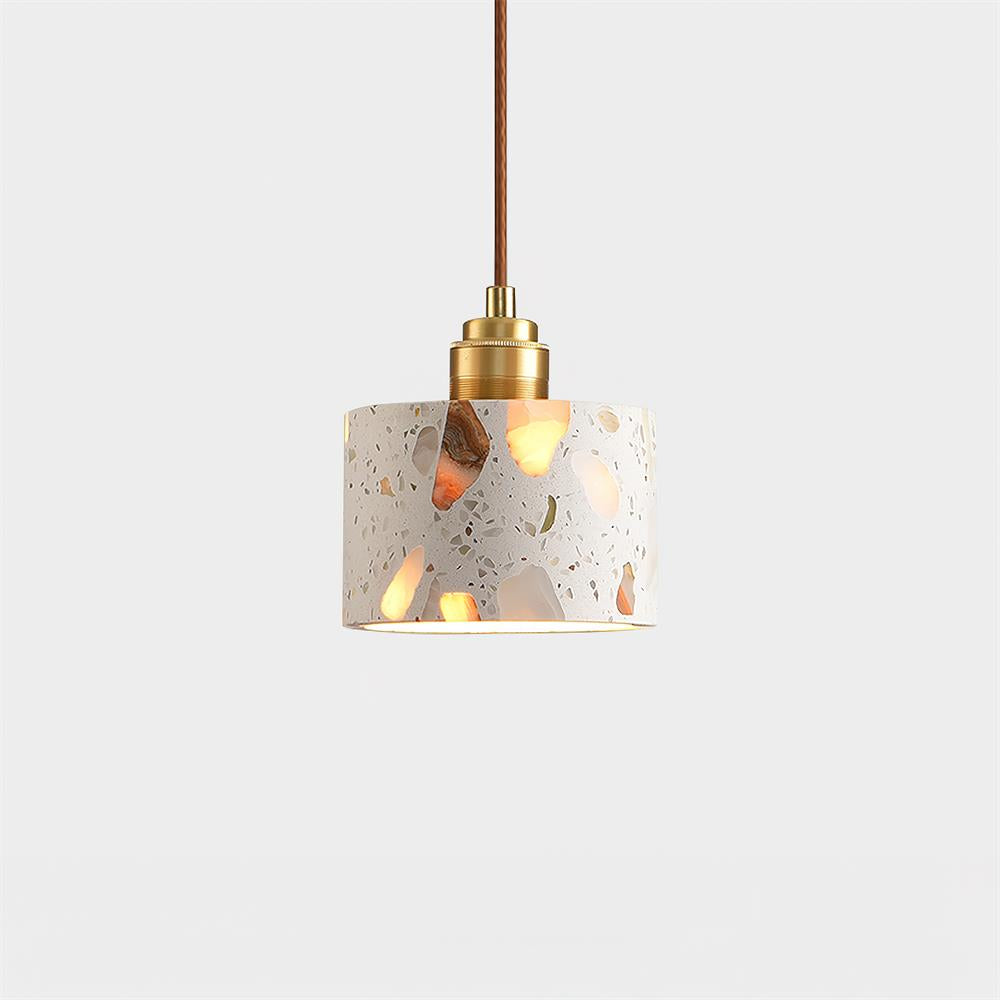 Lunette Suspension Terrazzo Sculptural Lumineuse - Neutralighting
