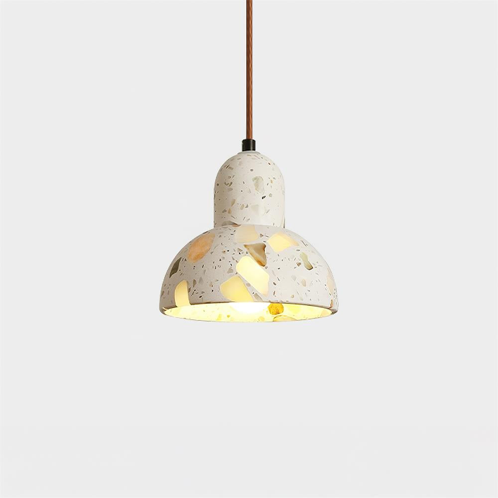 Lunette Suspension Terrazzo Sculptural Lumineuse - Neutralighting