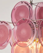 Luniva Lampe Pendante Groupes de Verre Rosé - Neutralighting