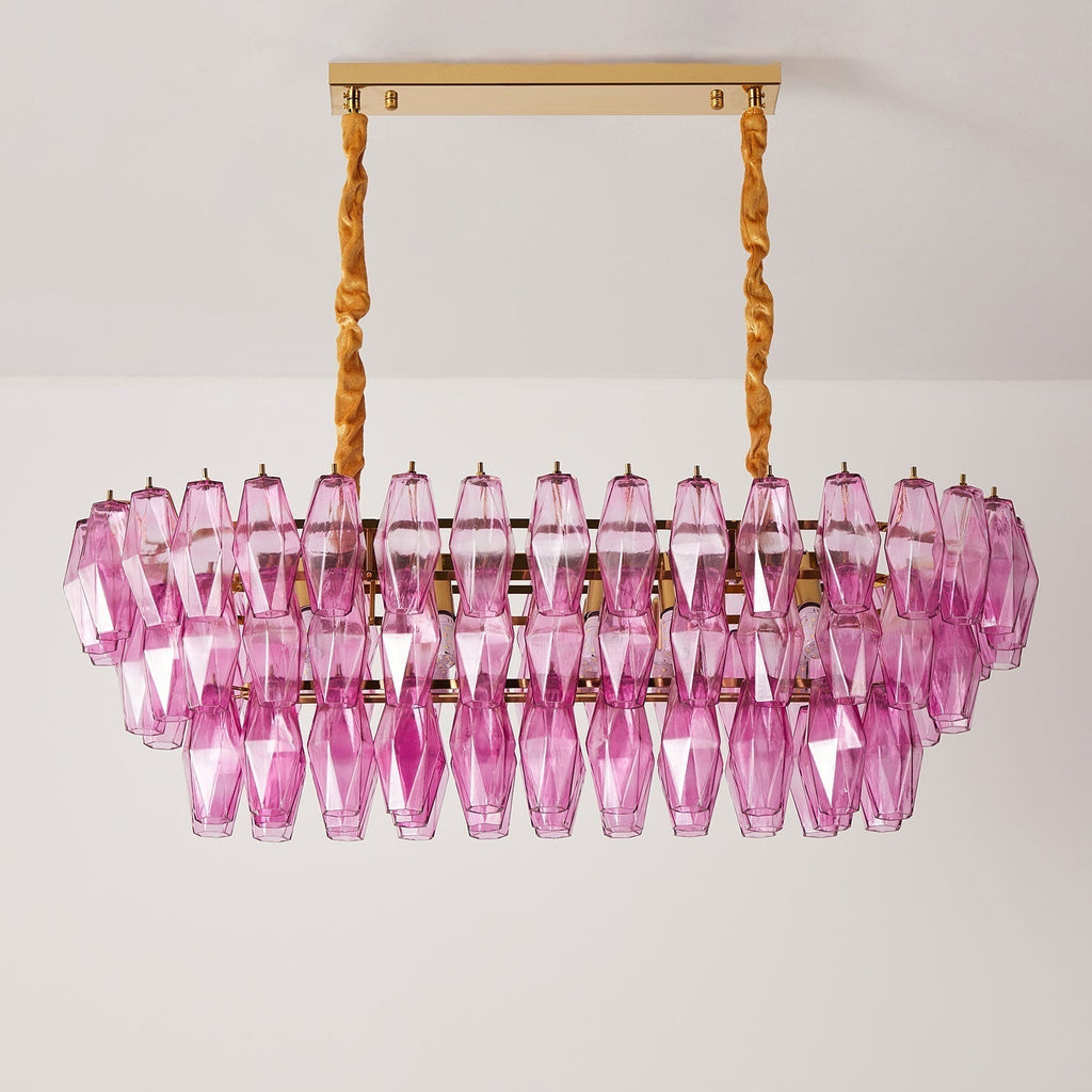 Lunvara Lustre Cascade de Prismes Moderne - Neutralighting