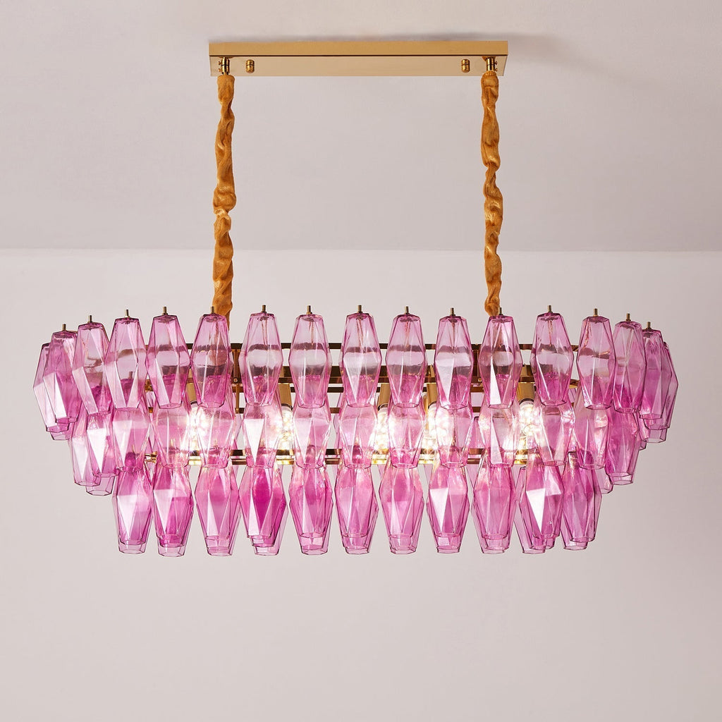 Lunvara Lustre Cascade de Prismes Moderne - Neutralighting