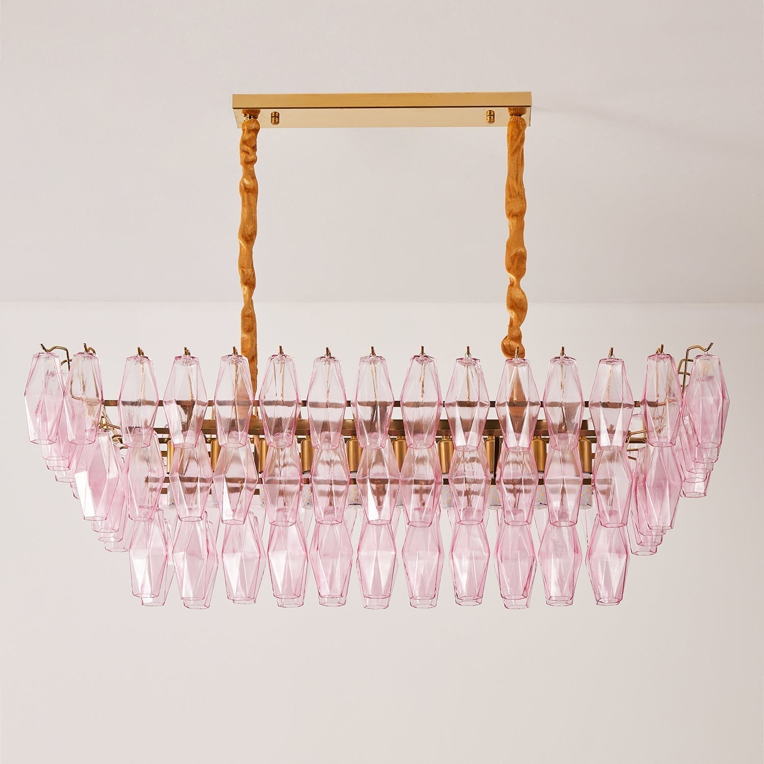 Lunvara Lustre Cascade de Prismes Moderne - Neutralighting