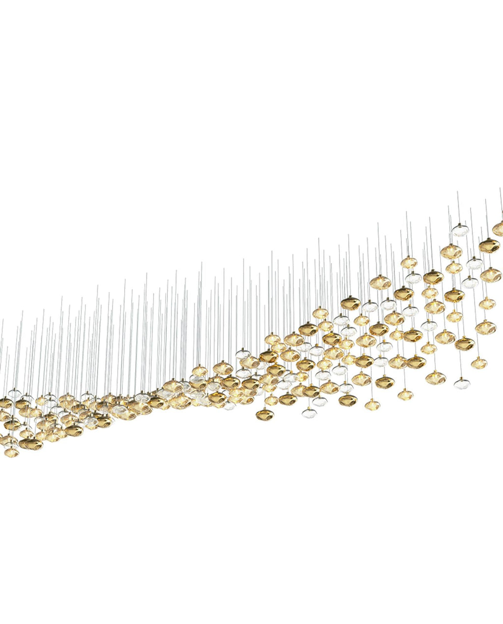 Elmarel Chandelier Cristal Flottant Escalier - Neutralighting