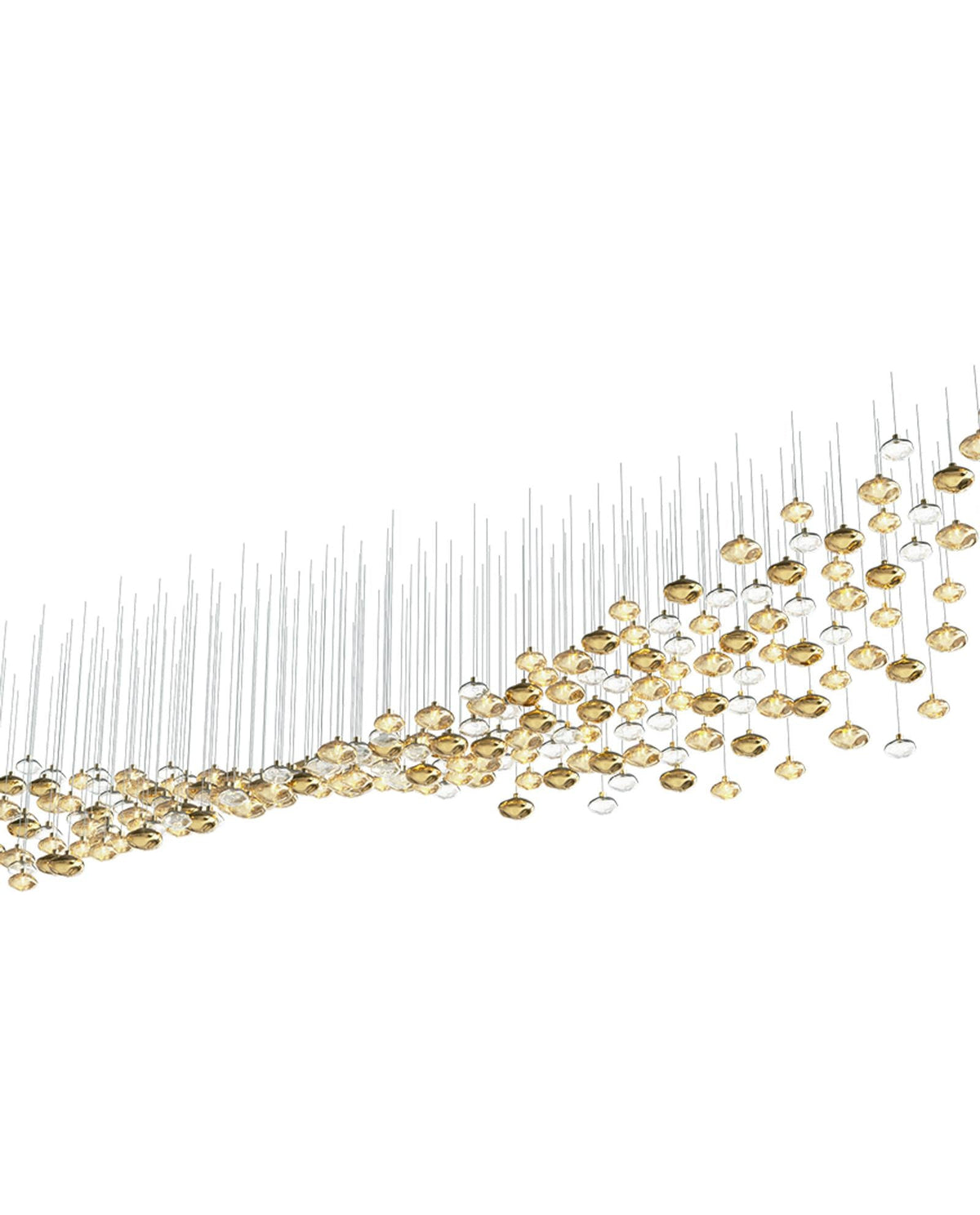Elmarel Chandelier Cristal Flottant Escalier - Neutralighting