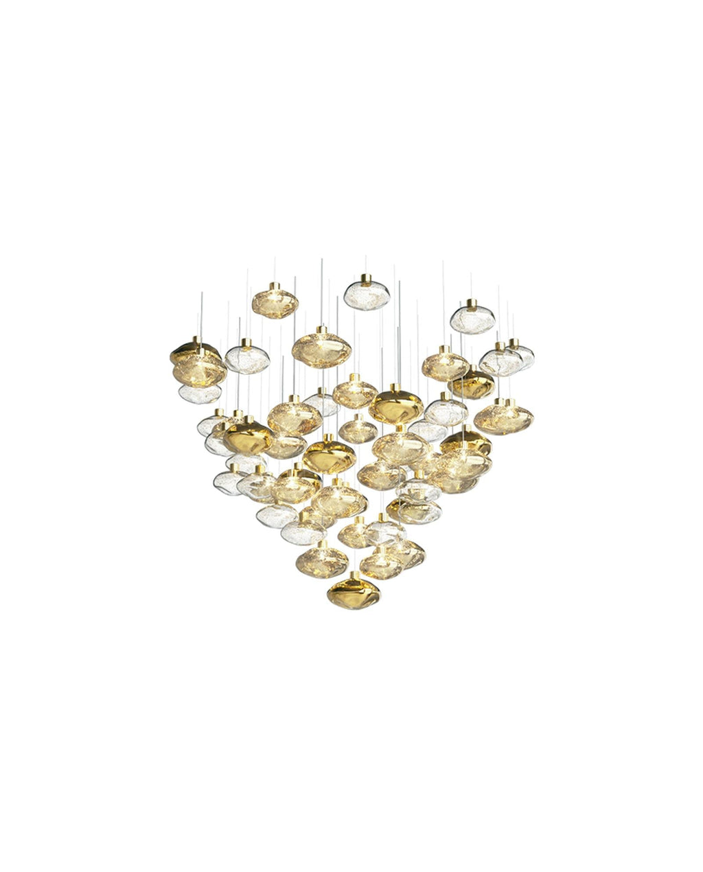 Elmarel Chandelier Cristal Flottant Escalier - Neutralighting