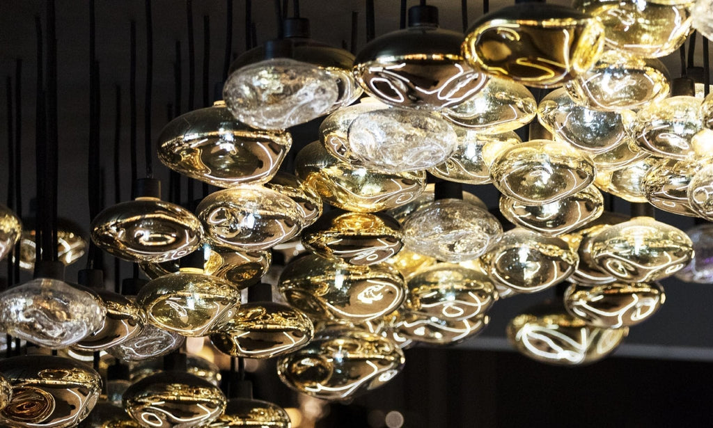Elmarel Chandelier Cristal Flottant Escalier - Neutralighting