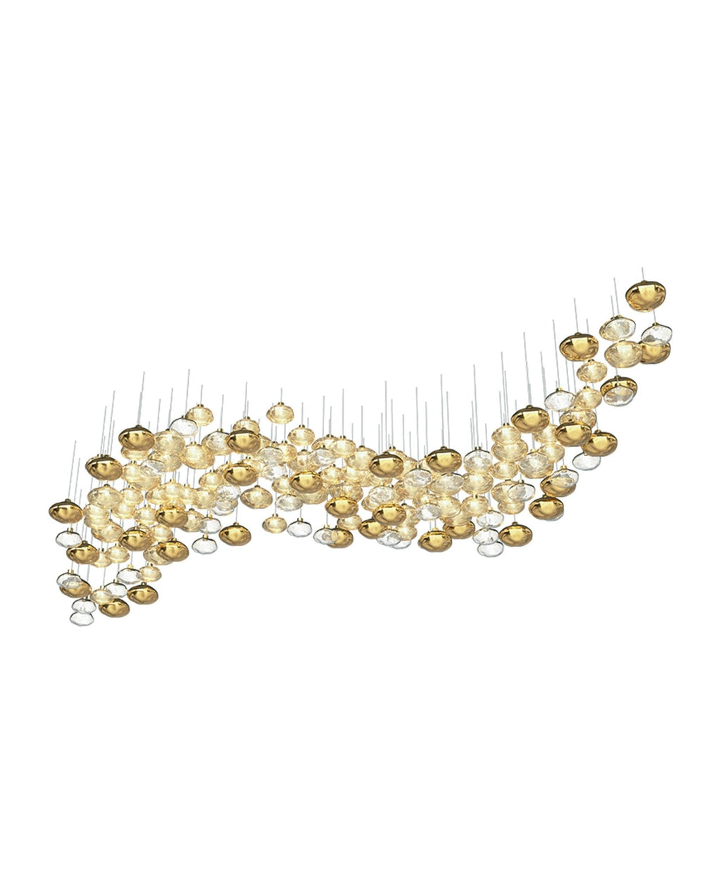 Elmarel Chandelier Cristal Flottant Escalier - Neutralighting