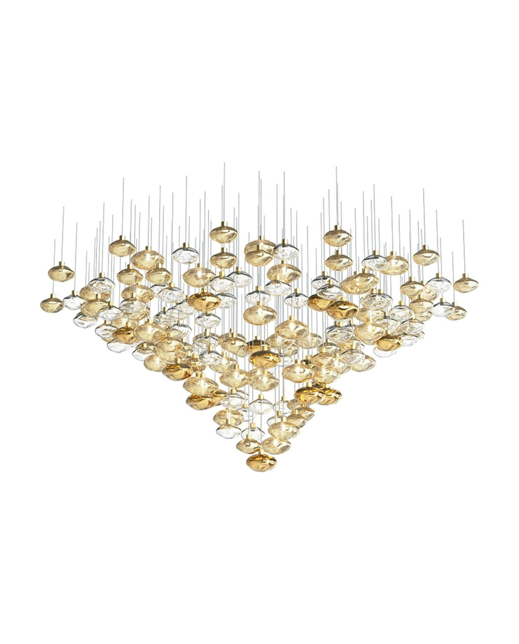 Elmarel Chandelier Cristal Flottant Escalier - Neutralighting