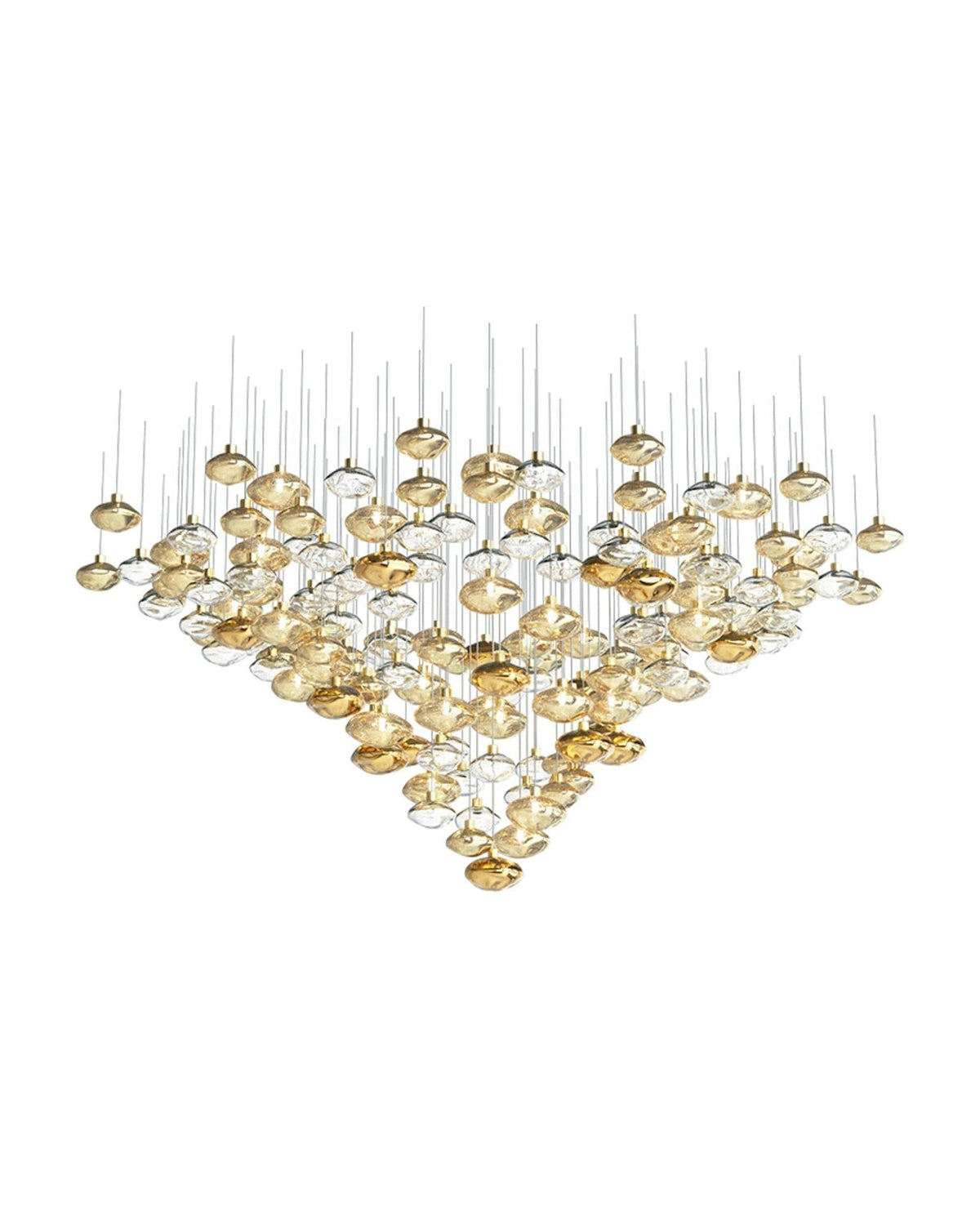 Elmarel Chandelier Cristal Flottant Escalier - Neutralighting