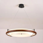 Breno Lustre Anneau en Bois Minimaliste - Neutralighting