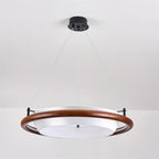 Breno Lustre Anneau en Bois Minimaliste - Neutralighting