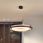 Breno Lustre Anneau en Bois Minimaliste - Neutralighting