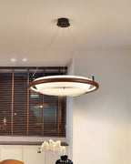 Breno Lustre Anneau en Bois Minimaliste - Neutralighting