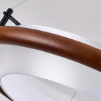 Breno Lustre Anneau en Bois Minimaliste - Neutralighting