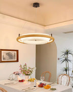 Breno Lustre Anneau en Bois Minimaliste - Neutralighting