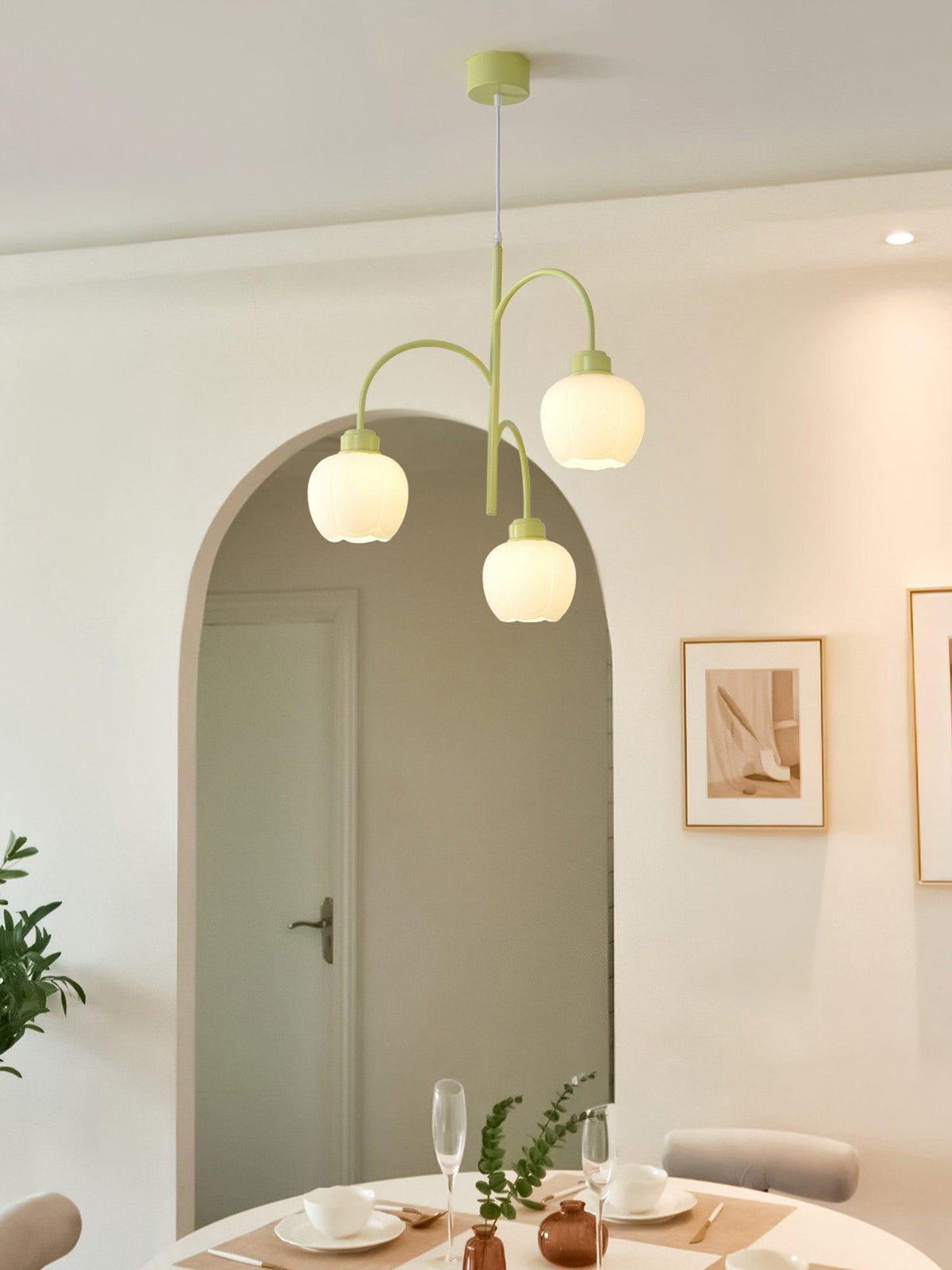 Aurora Lustre Moderne en Forme de Pétales - Neutralighting