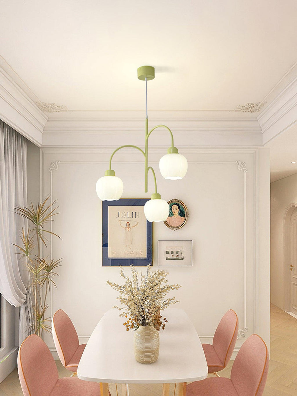 Aurora Lustre Moderne en Forme de Pétales - Neutralighting