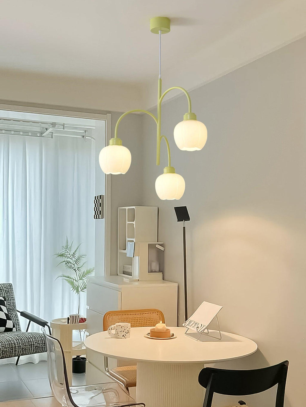 Aurora Lustre Moderne en Forme de Pétales - Neutralighting