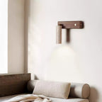 Ornoria Applique Murale Cylindrique en Travertin - Neutralighting