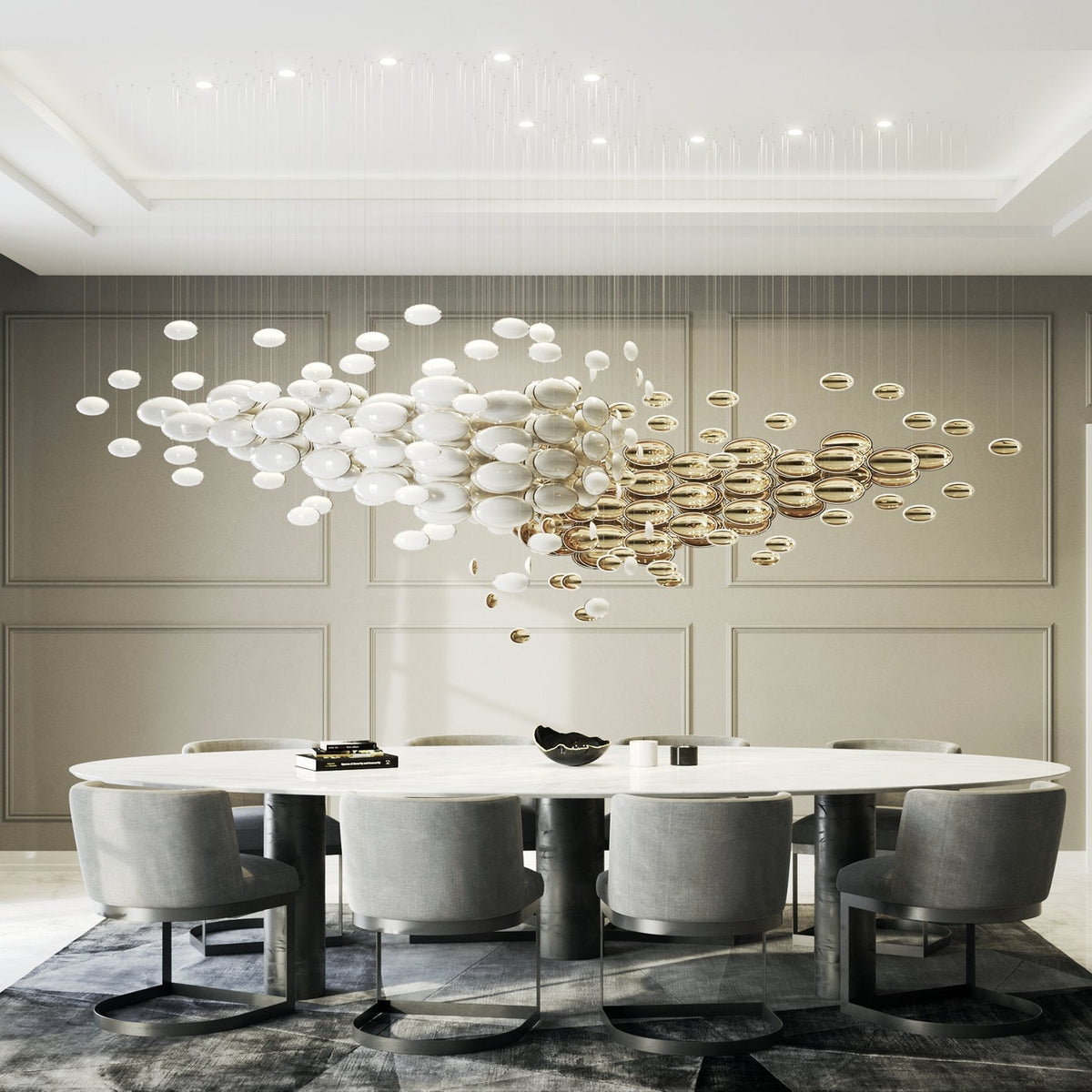Nylorisra Art Pendentif Lumière - Neutralighting