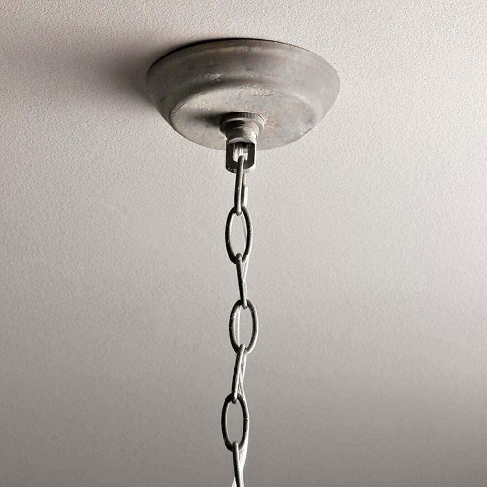 Lustra Lustre Rétro Cage Grise Bougie - Neutralighting