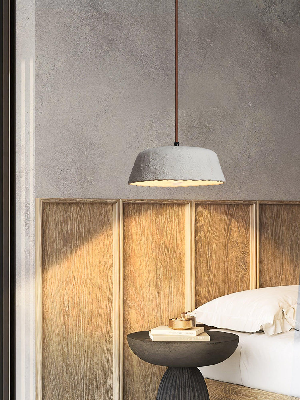 Pierre Contemporain Bois Suspension - Neutralighting