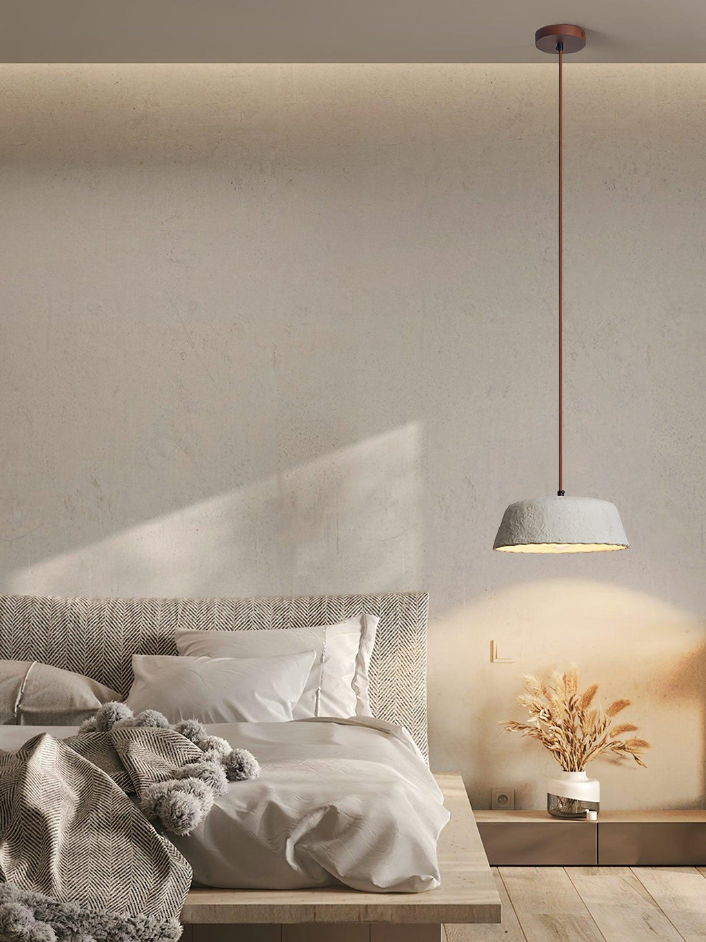 Pierre Contemporain Bois Suspension - Neutralighting