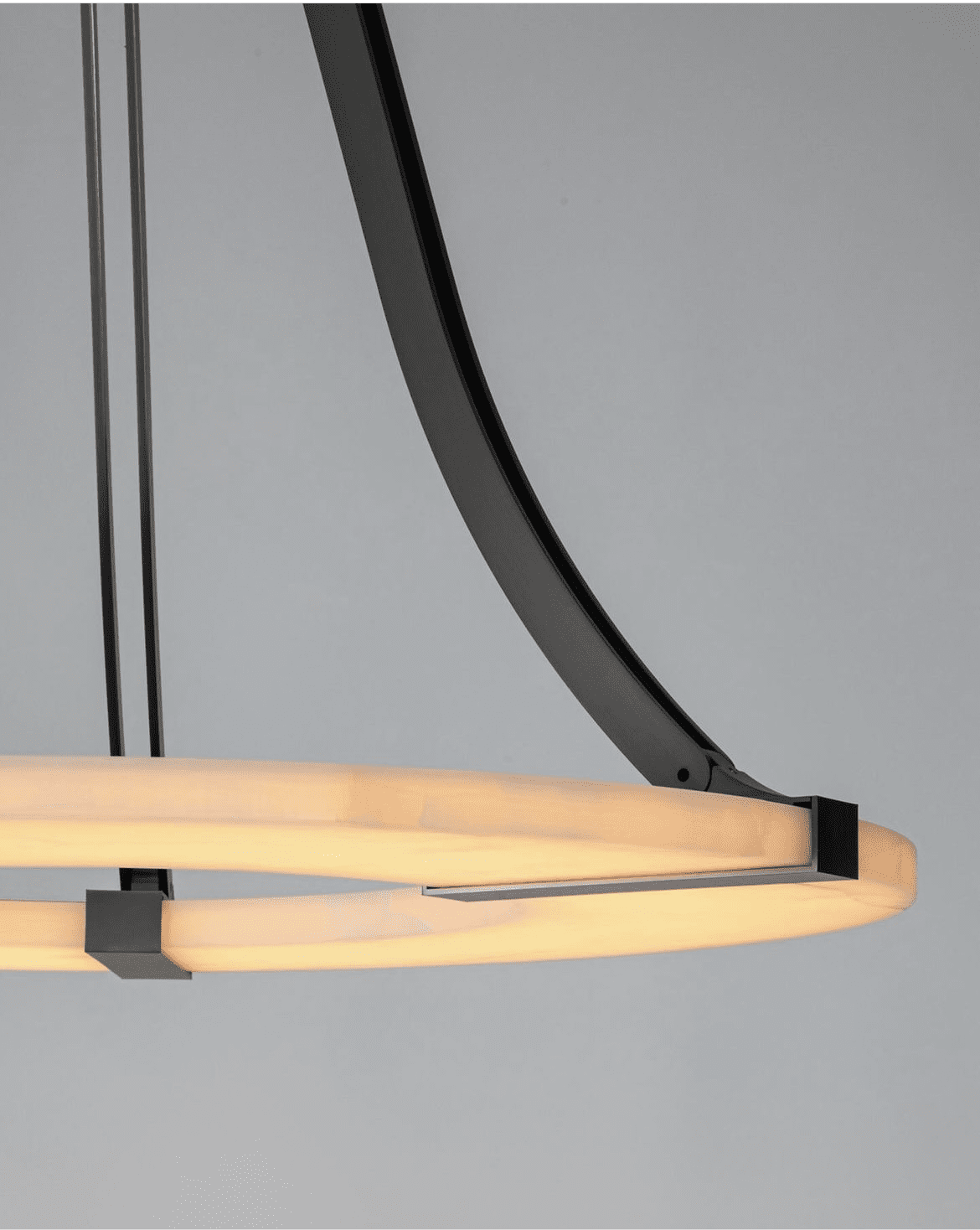 Elirionis Lustre Métal Albâtre Minimaliste Moderne - Neutralighting