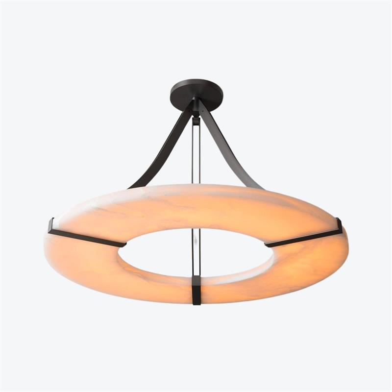 Elirionis Lustre Métal Albâtre Minimaliste Moderne - Neutralighting