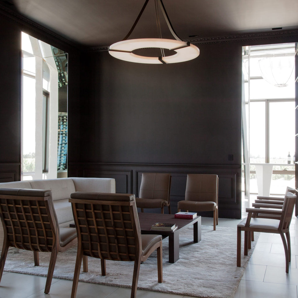 Elirionis Lustre Métal Albâtre Minimaliste Moderne - Neutralighting