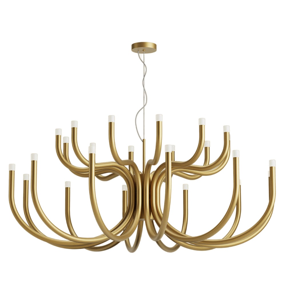 Myvenara Lustre Laiton Métal Créativité Individuelle - Neutralighting
