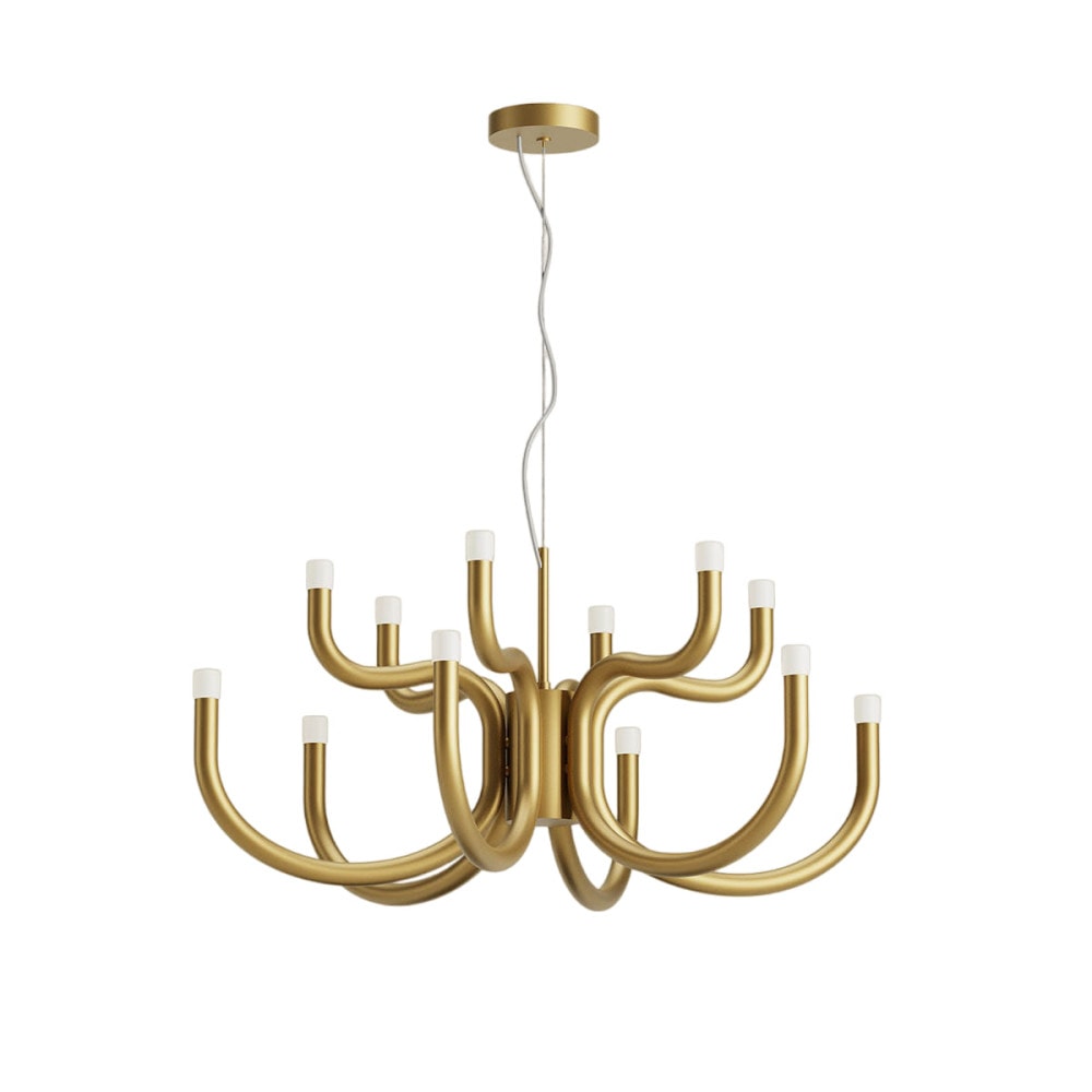 Myvenara Lustre Laiton Métal Créativité Individuelle - Neutralighting