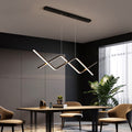 Arisha Luminaires Suspension Lineaire Minimaliste En Aluminium Pour La Cuisine Ou Salon - Neutralighting