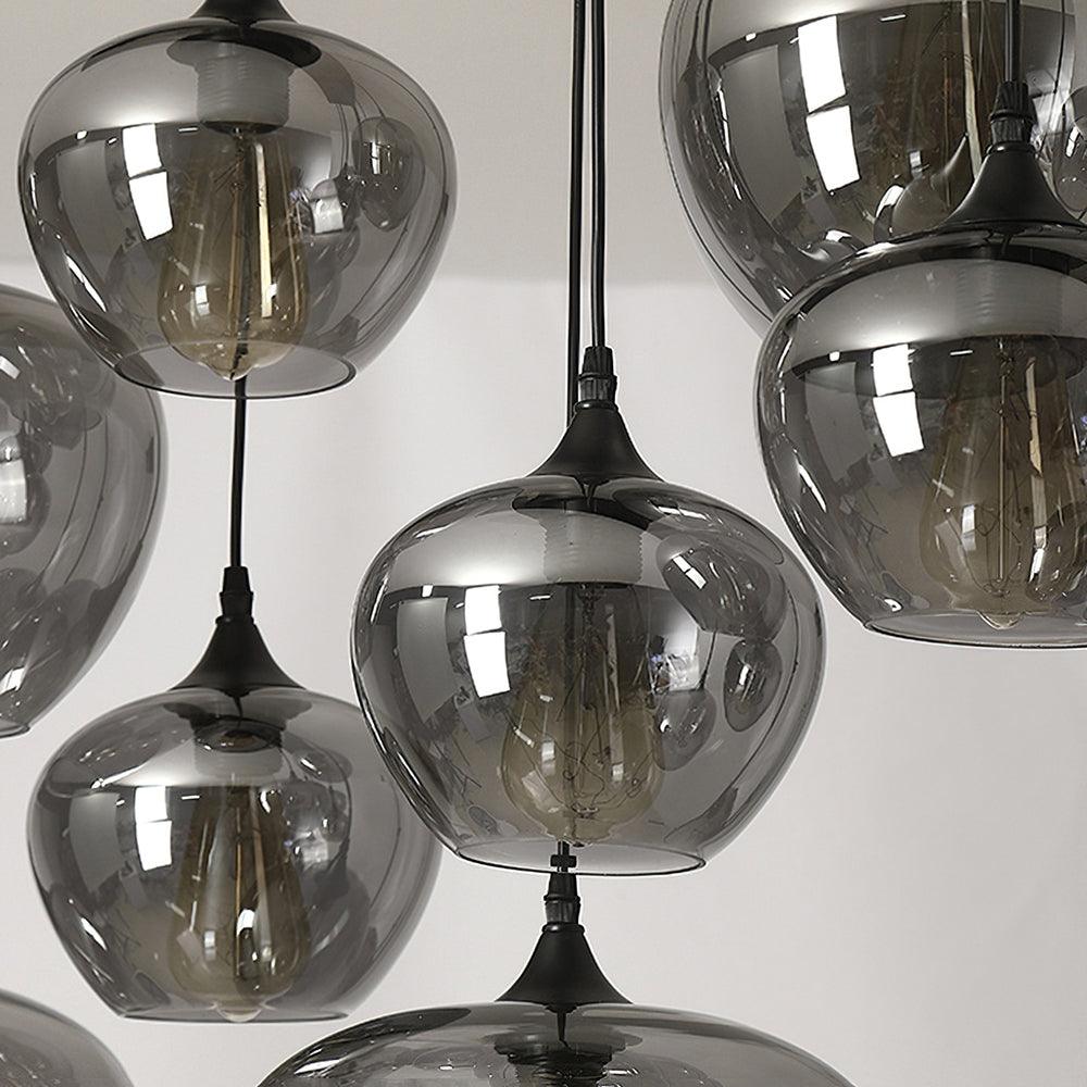 Talis Suspension en Verre Industrielle Chic - Neutralighting