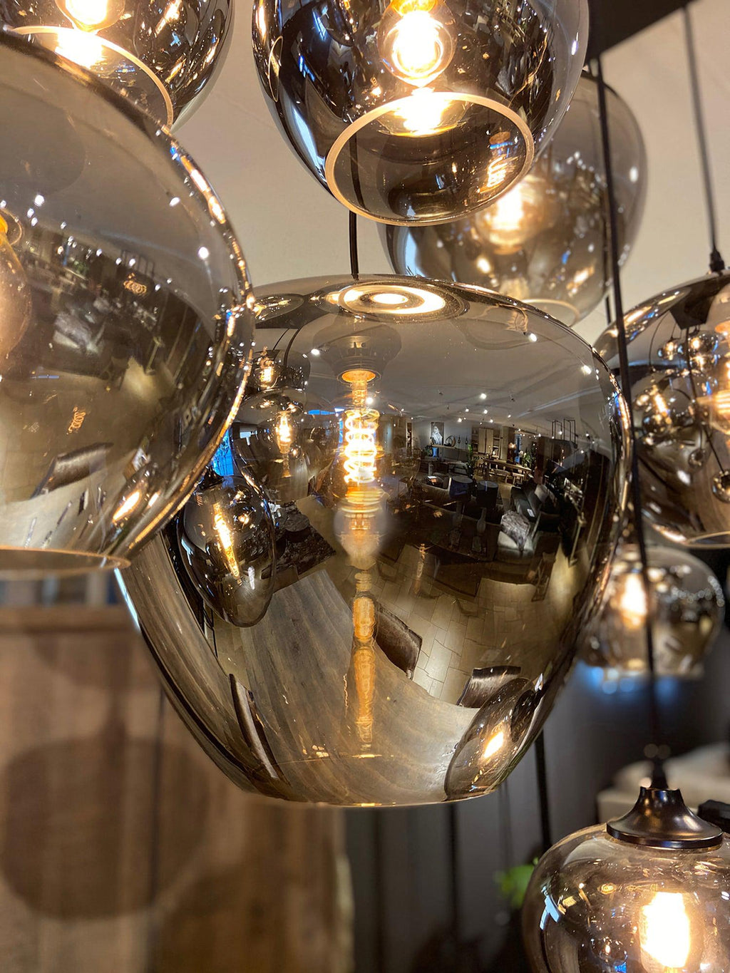 Mirelia Lampe Pendante Industrielle en Verre - Neutralighting