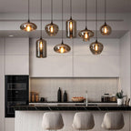 Talis Suspension en Verre Industrielle Chic - Neutralighting