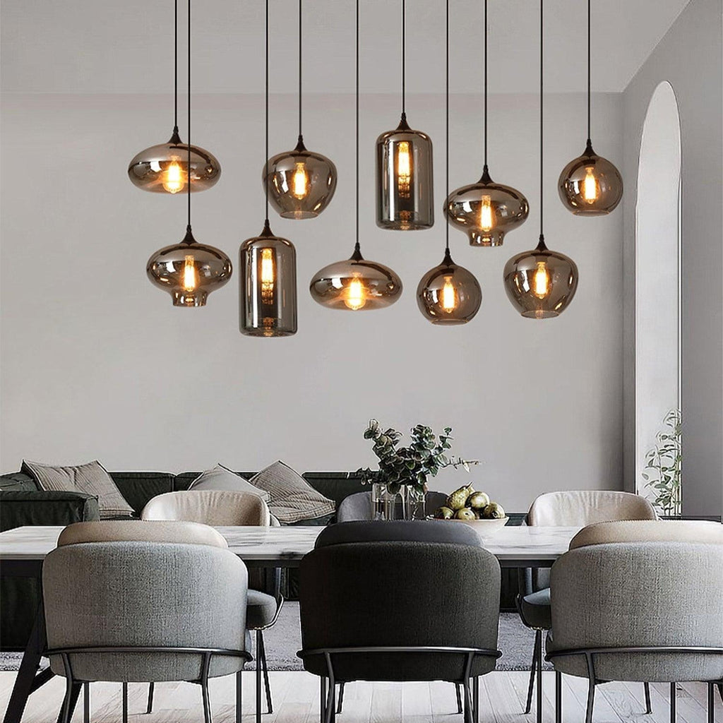 Talis Suspension en Verre Industrielle Chic - Neutralighting