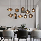 Talis Suspension en Verre Industrielle Chic - Neutralighting