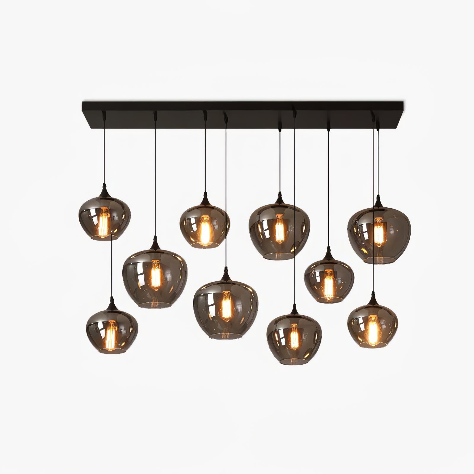 Talis Suspension en Verre Industrielle Chic - Neutralighting